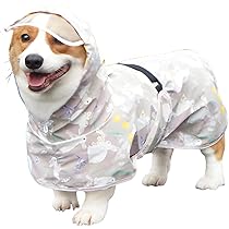 Amazon | 犬 レインコート 中型犬 犬レインコート 着せやすい